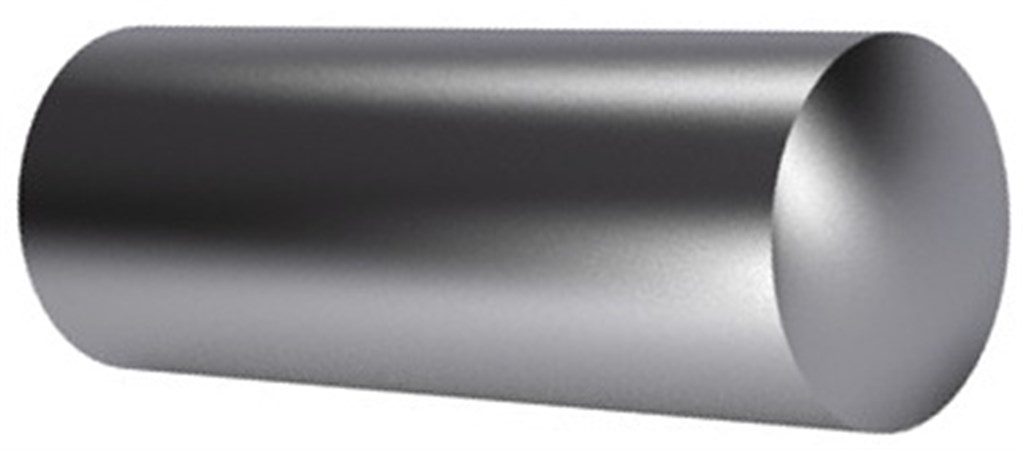 DIN1B 8x80mm Automatenstaal Conische pen gedraaid