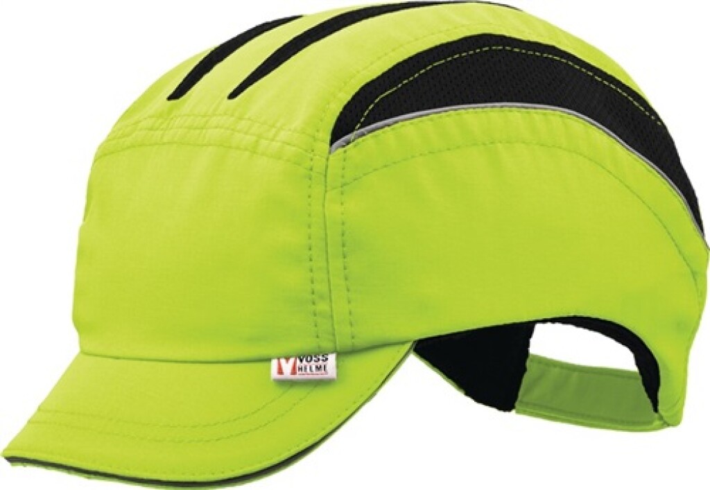 VOSS Veiligheidspet VOSS-Cap Neo nylon 53-61 cm neongeel EN812:2012-04