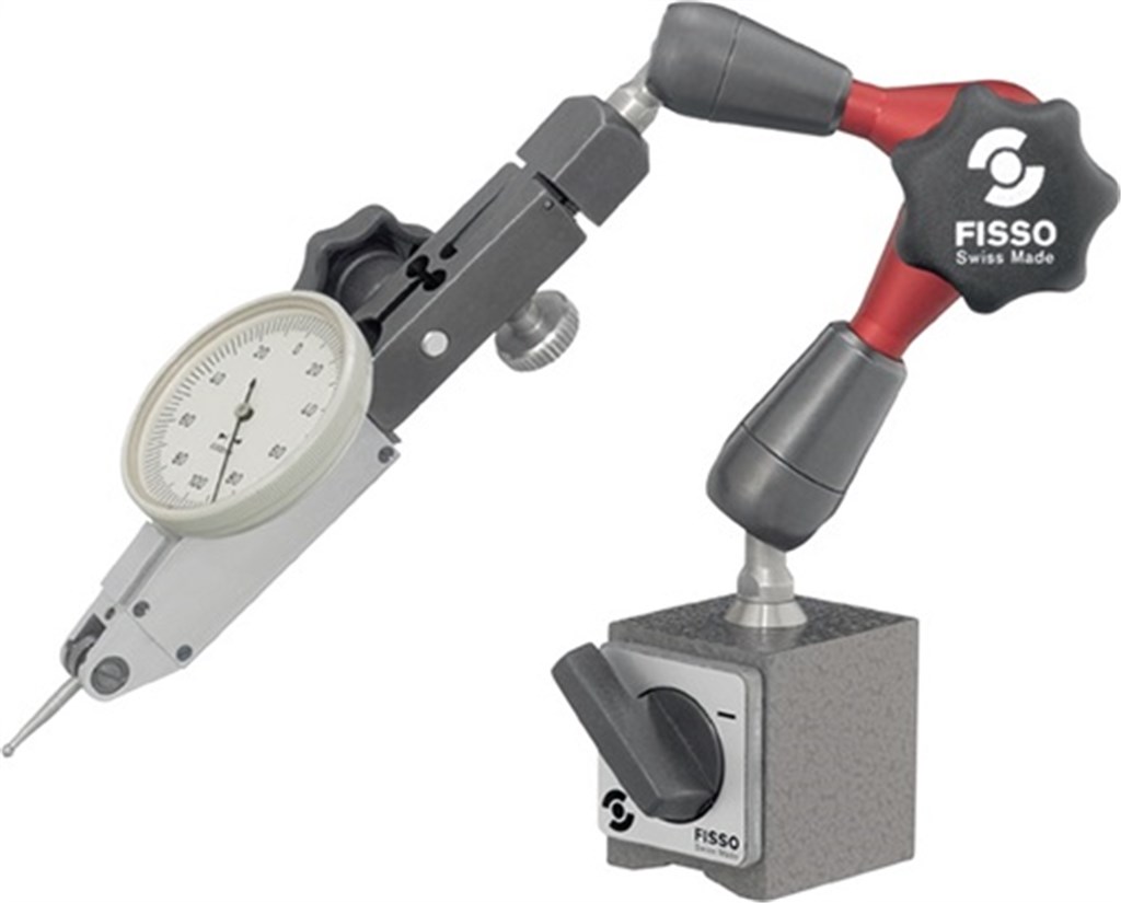 570-2500  FISSO Magnetisch meetstatief STRATO-LINE actieradius 130 mm totale hoogte 220 mm
