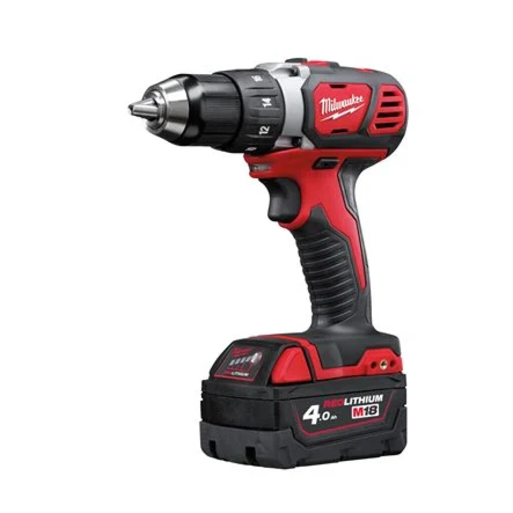 M18 BDD-402C Milwaukee M18™ Compactboorschroefmachine 4,0 Ah (2 st) accu's en lader