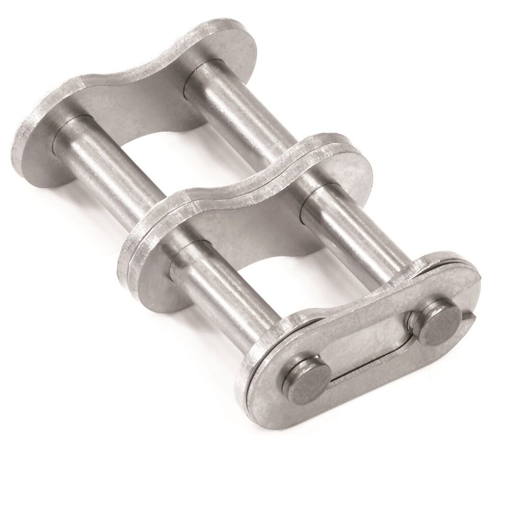 10B-2/E SS Donghua 5/8"x3/8" RVS304 Sluitschakel met veerclip DIN8187