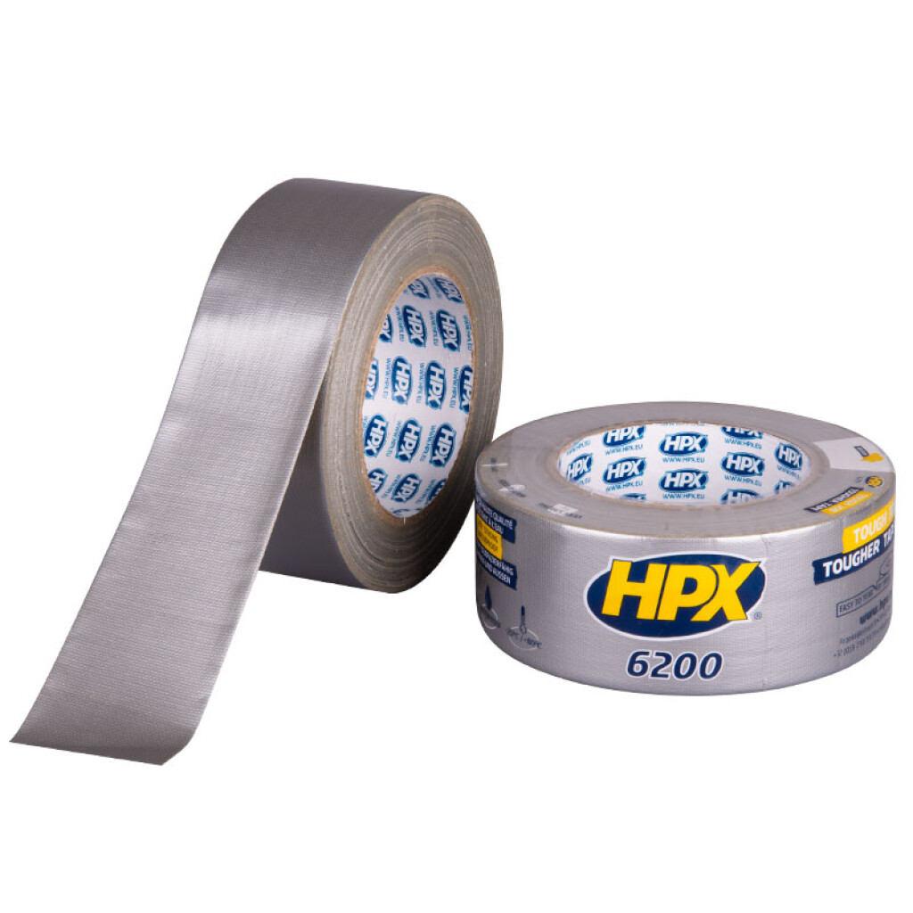 CS5025 HPX Repair tape 6200 Pantsertape zilver 48mmx25m