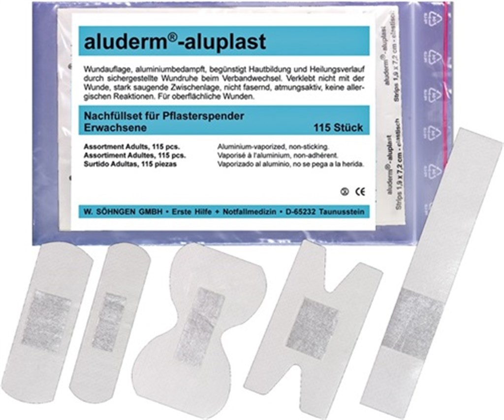 Wondpleister aluderm®-aluplast watervast
