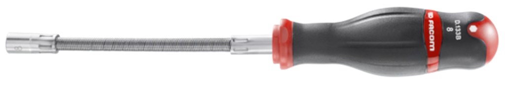 D.133C7 Facom protwist® flexibele dopschroevendraaier, 6-kant, 7mm