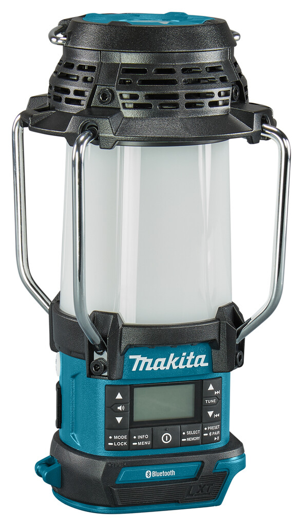DMR056 Makita 14,4V / 18V Camping lamp met radio en Bluetooth Zonder accu's en lader, in doos