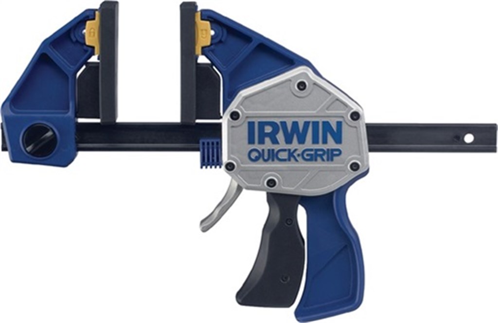 Enkelhandige schroefklem quick grip XP spanwijdte 450 mm spreidbreedte 235-683 mm