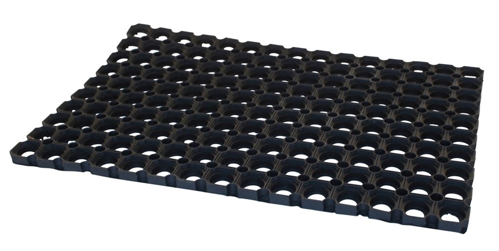 Deurmat domino rubber 800x500x23mm (stuk)