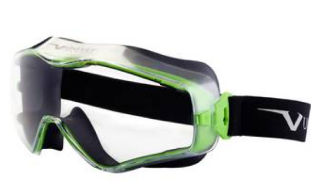 Volzichtbril 6x3 coating elastische hoofdband ca 75g univ
