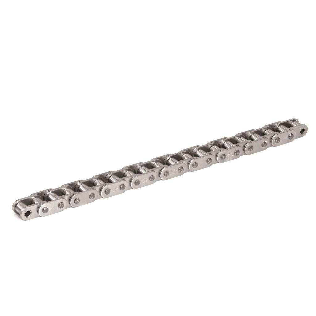 C16B-1 SS Donghua 1"x17mm RVS304 Rollenketting DIN8187, rechte platen
