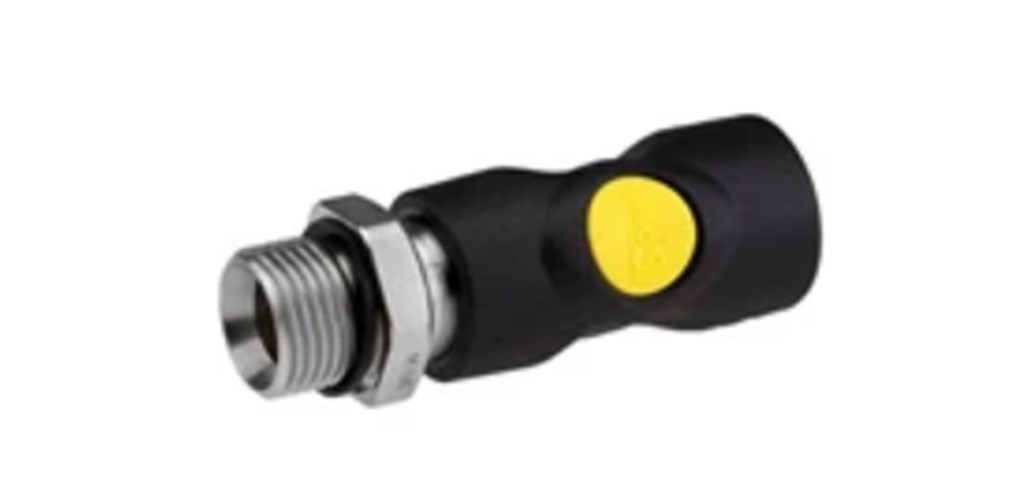 ASI06.1152 Prevost Veiligheidskoppeling knop geel G 3/8 bu (orion profiel)