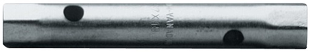 PROMAT Pijpdopsleutel sleutelwijdte 18x19 mm lengte 160 mm boring-d. 12,5 mm verchroomd