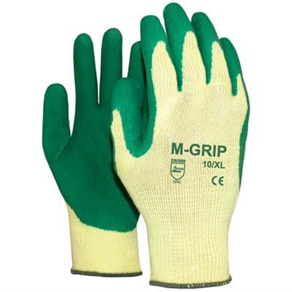 M-Grip handschoen 11-540 groen cat 2, maat 2XL