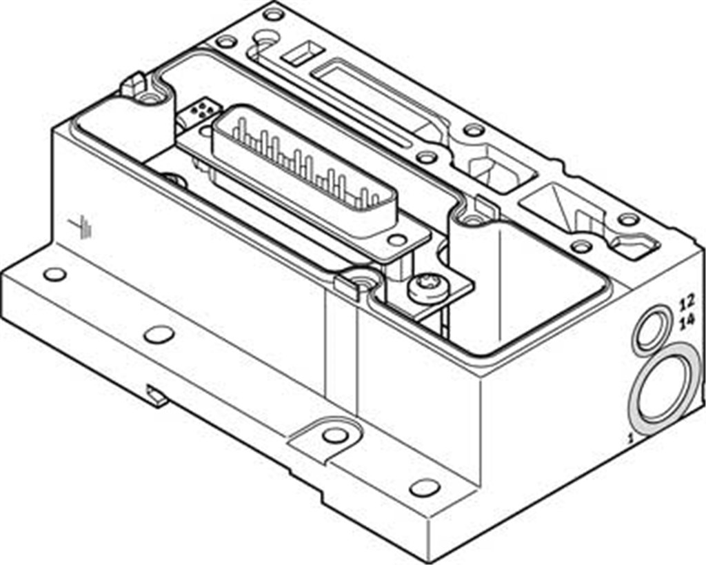 VMPA1-MPM-EPL-GU Festo 540896 Elektrische interface