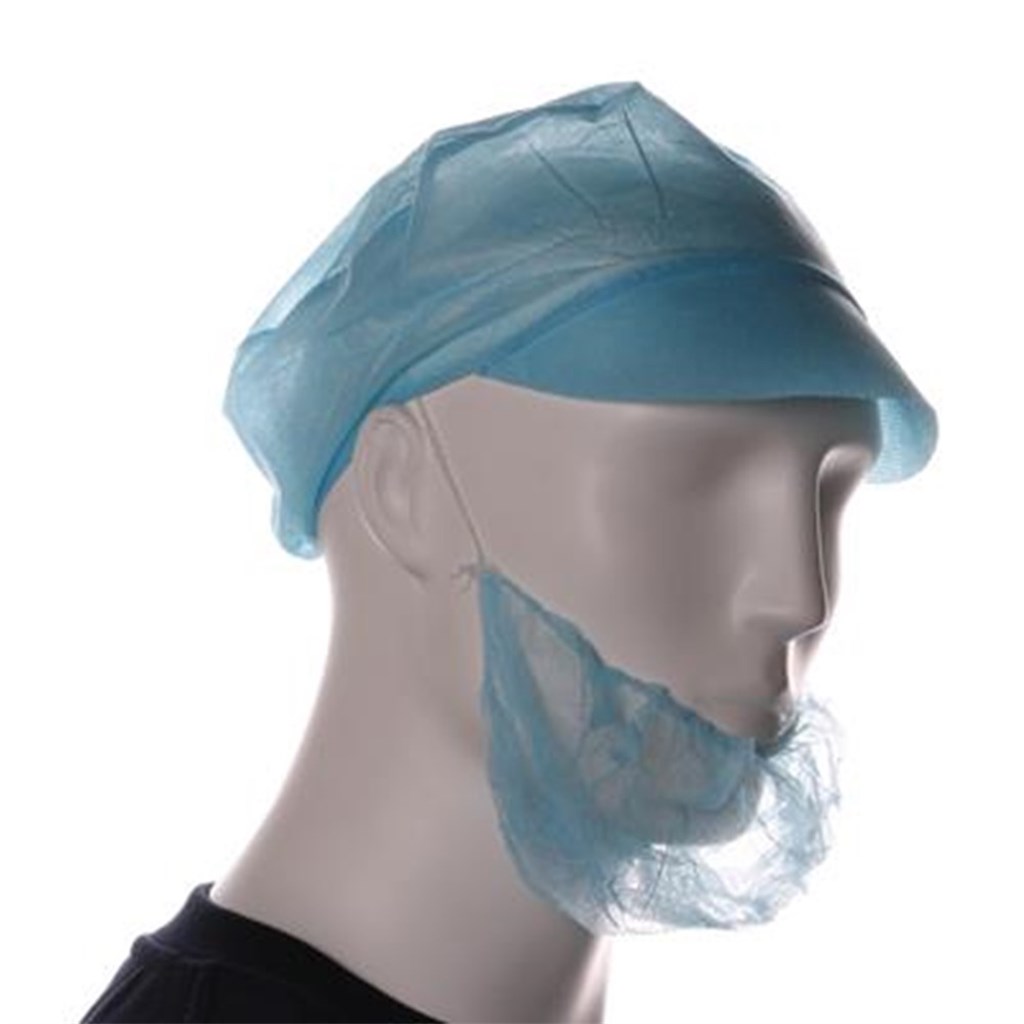 Oxxa Basic Baardmasker pp blauw à 100 stuks