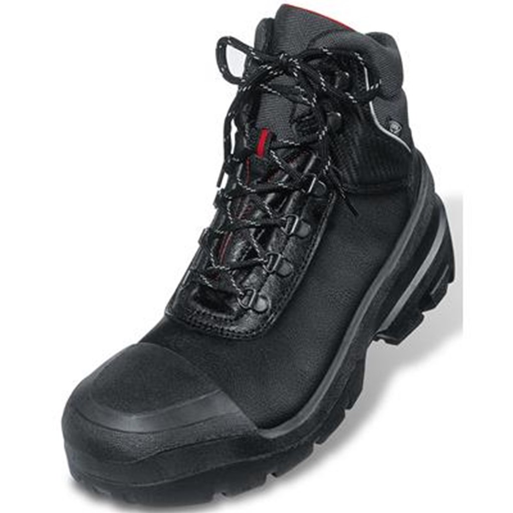 8401/2 mt.47 Uvex S3 veiligheidsschoen Quatro pro hoog zwart