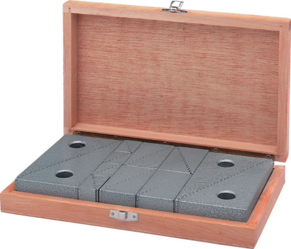 Set opstopblokken IN houten etui 89.878 Nr.6500