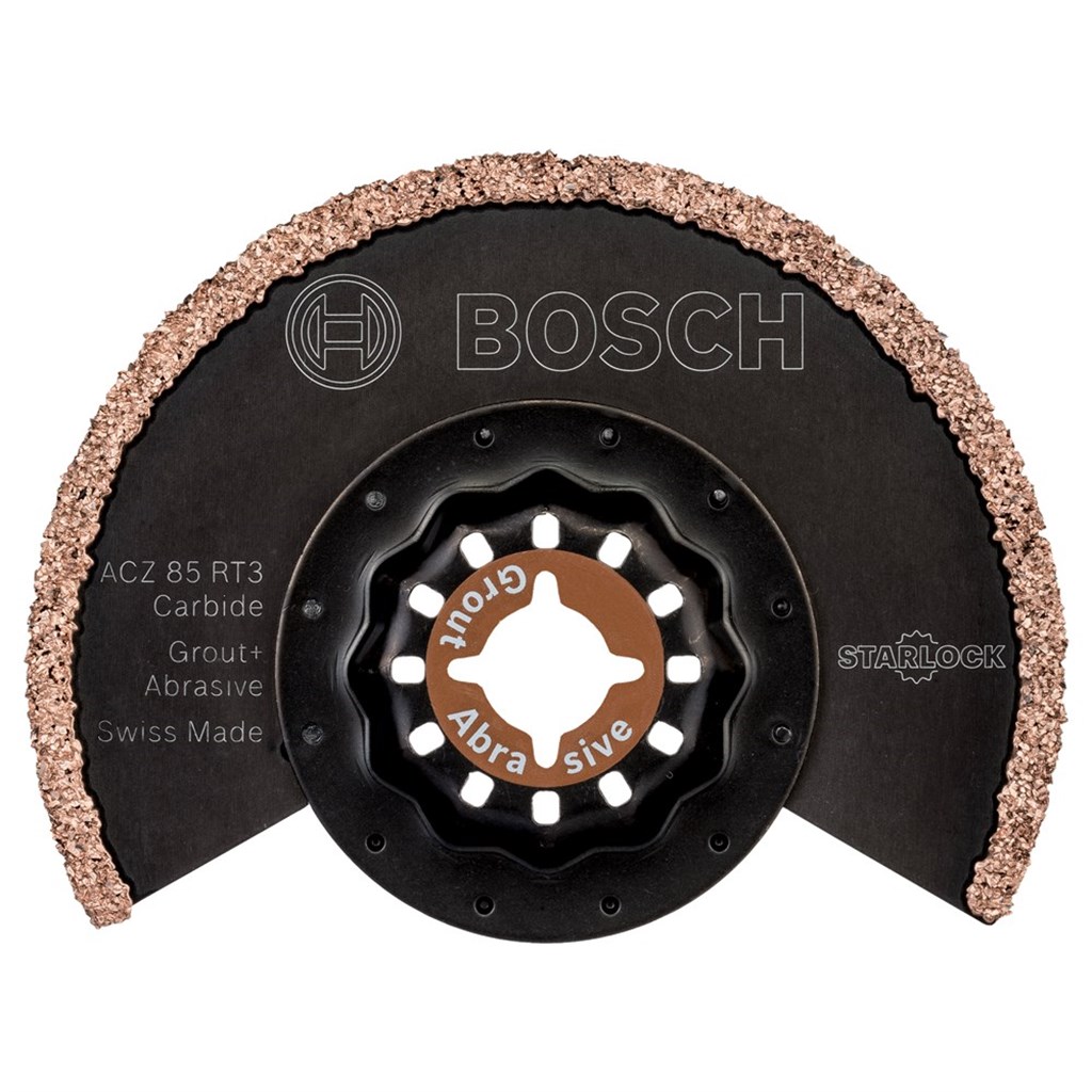 2608661642 Bosch ACZ 85 RT3 Starlock Segmentzaagblad Carbide-RIFF, Grout and Abrasive