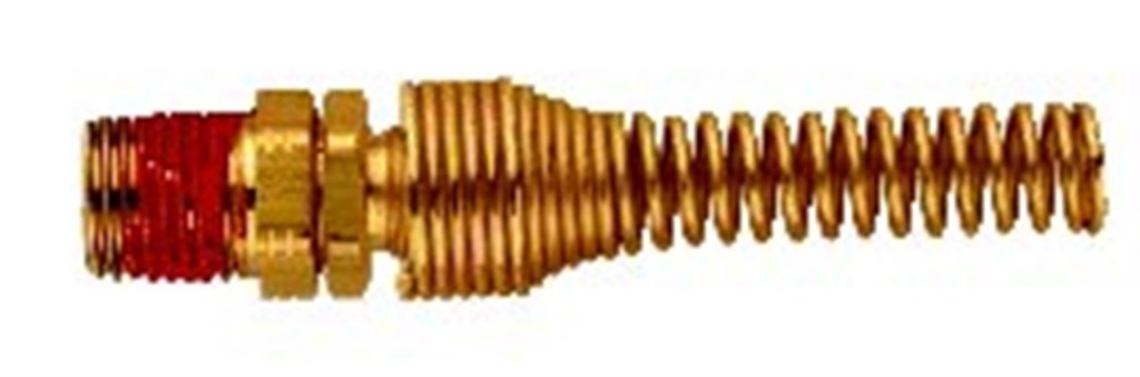 DV13/08 Rectus Messing koppeling draaibaar 6x8mm R1/4