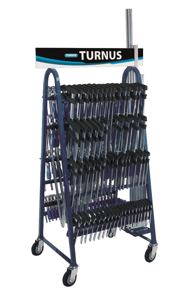 TURNUS lijmtangen display verrijdbaar 999-000