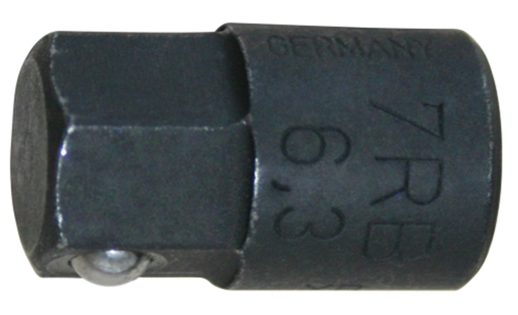 Adapter tbv 7 rb-6,3 1/4" 6kt, 10 mm tbv 7 r / 7 ur