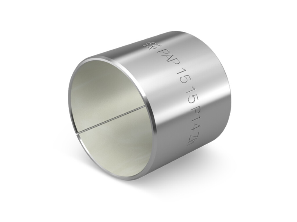 PAP1610P14 Permaglide Glijbus, onderhoudsvrij, staal, loodvrij, (voorzien van Sn-laag)