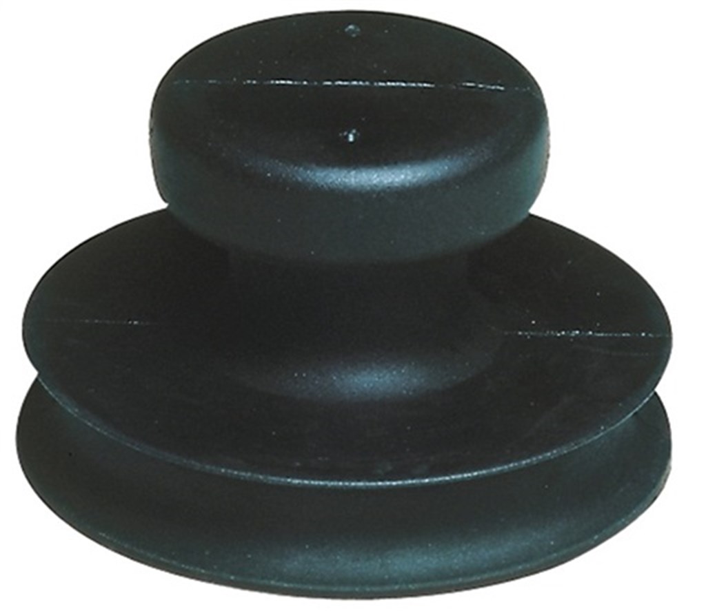 Massief rubberen zuignap draagvermogen 15 kg hoofd-d. 80 mm