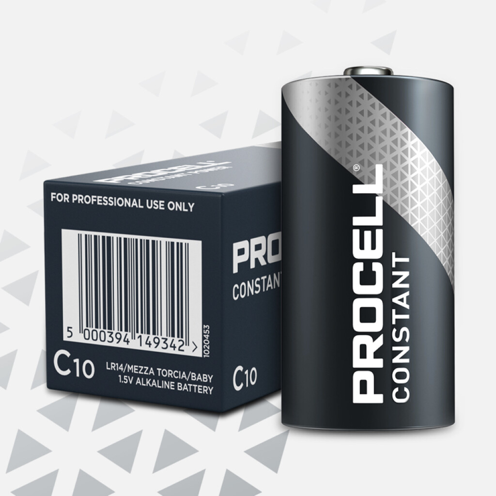 PC1400 (LR14) PROCELL Alkaline Constant Power C 1,5V Engelese staaf batterij