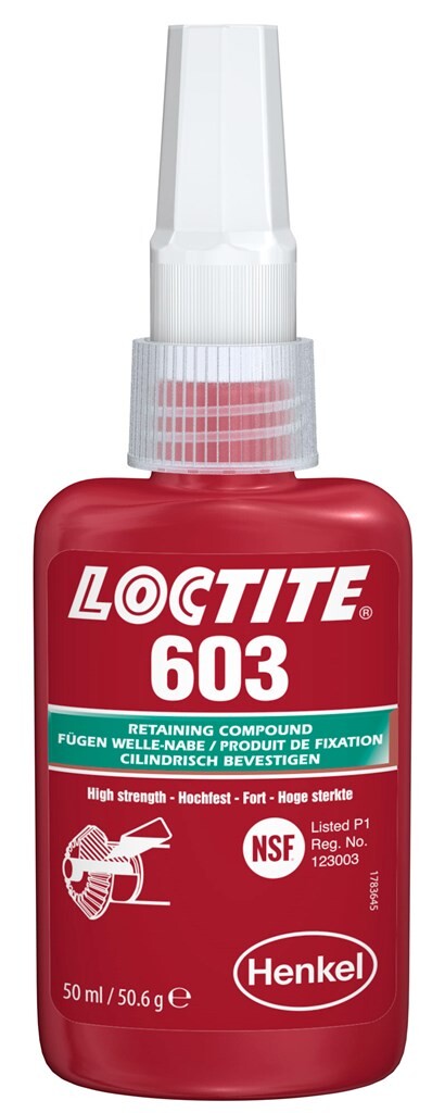 603 Loctite Oil Tolerant Retainer 50ml