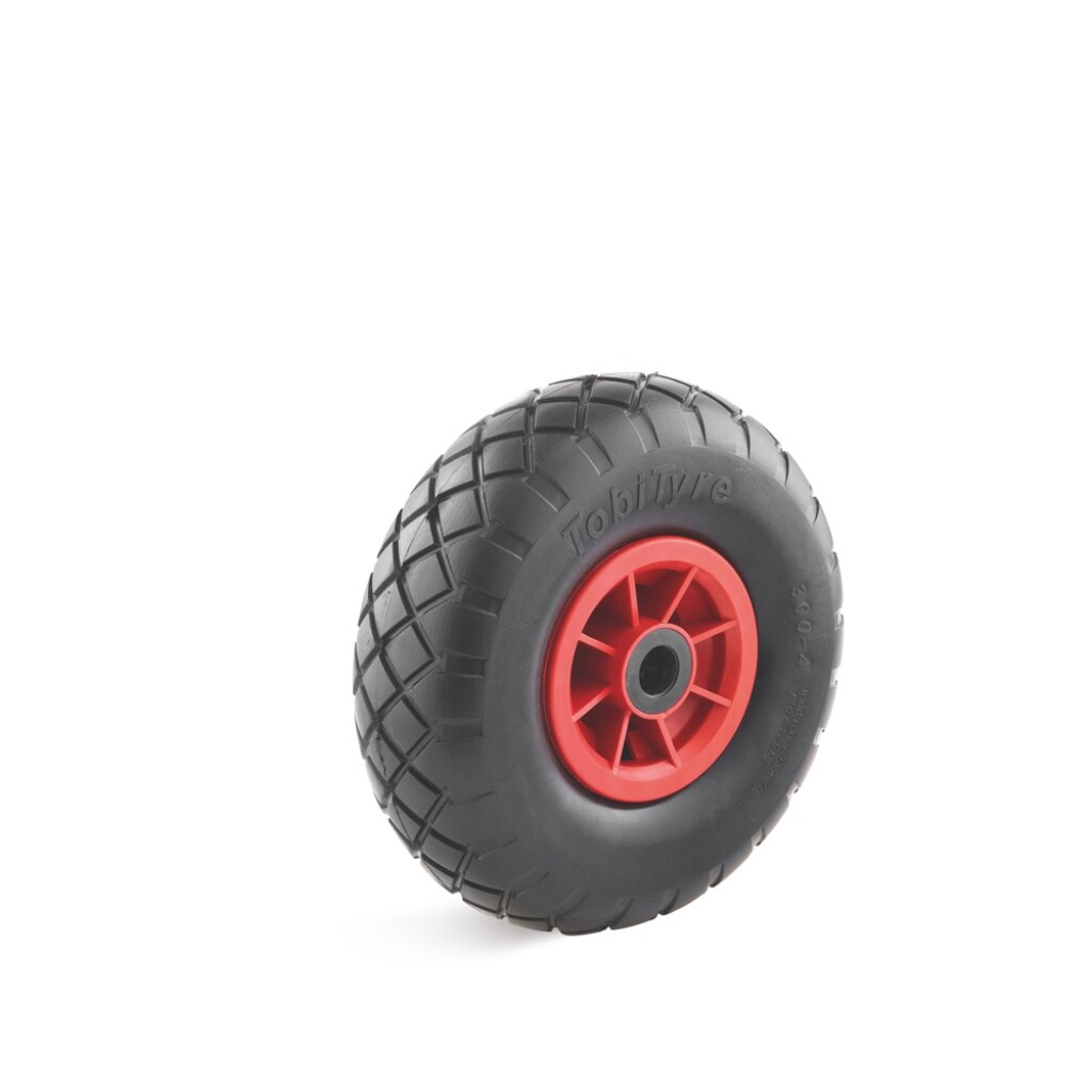 GPVK-245-85-75-R20 TORWEGGE Wiel, kunststof velg, geschuimde PU band, anti-lek 245mm