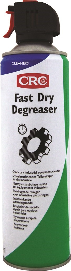 CRC fast dry degreaser spray Ontvetter, Spray 500 ml