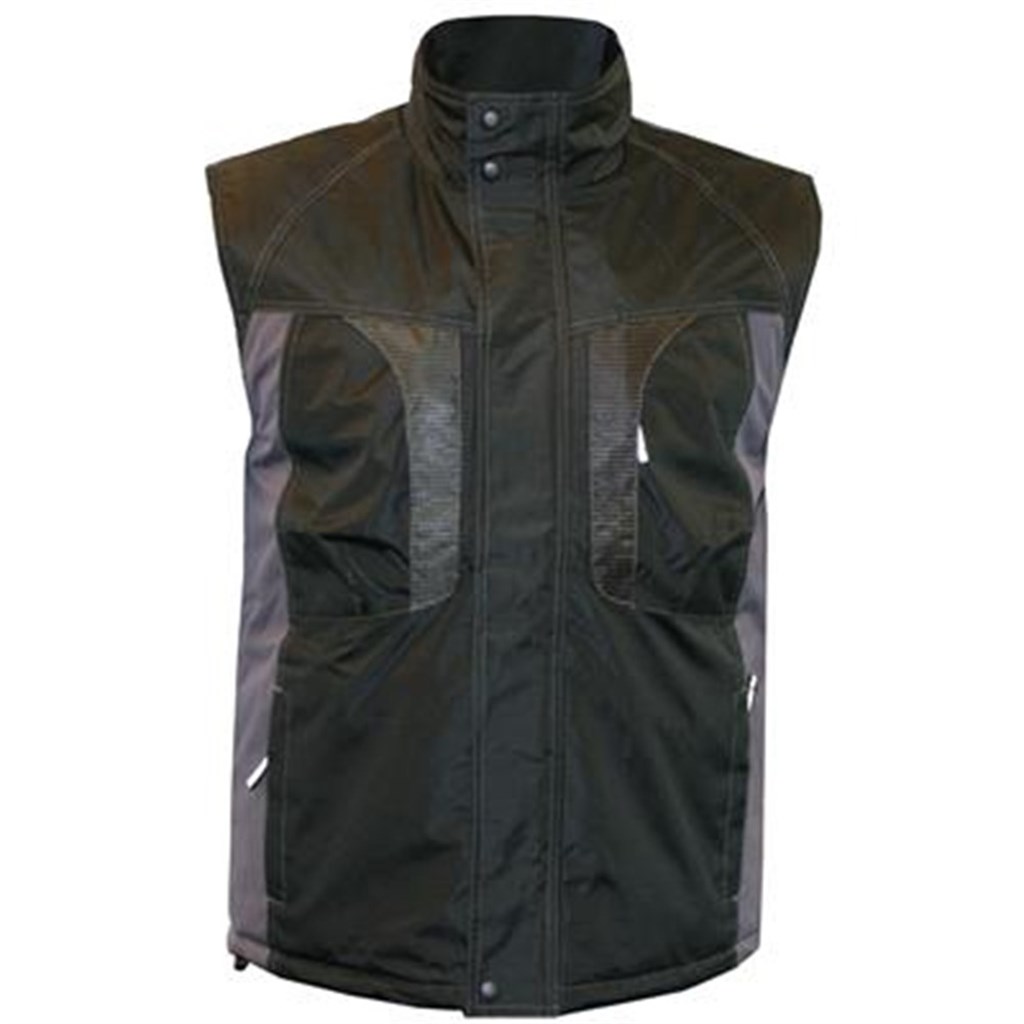 M-Wear bodywarmer 0320 zwart/grijs, maat 3XL