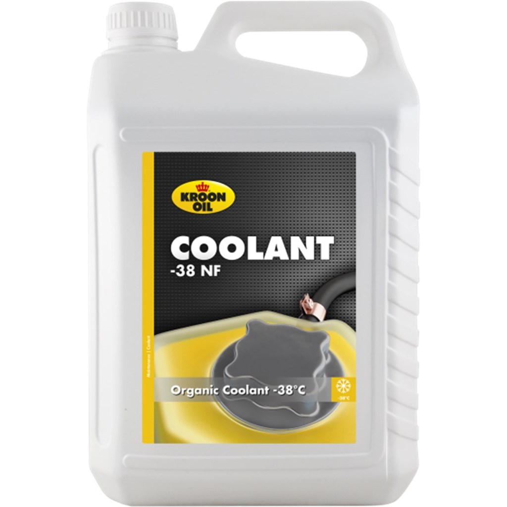 Coolant -38 Organic NF Kroon-Oil Koelvloeistof 5ltr can