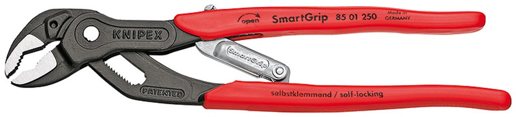 85 01 250 Knipex SmartGrip® Waterpomptang met automatische instelling 250mm