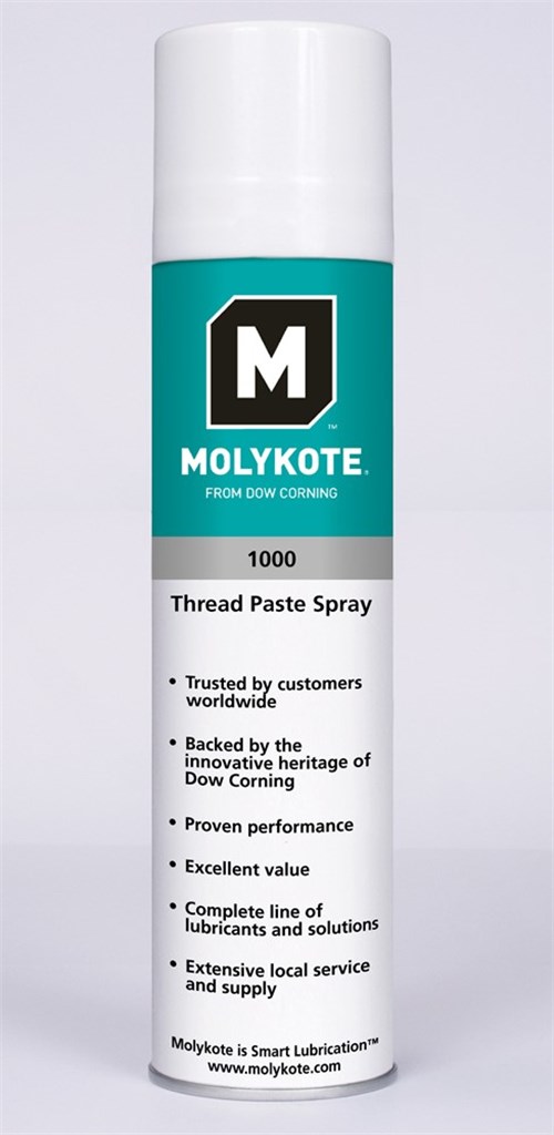 Molykote 1000 Schroefdraadpasta, Spray 400 ml