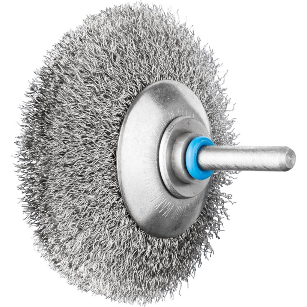 Schijfborstel op stift KBUIT 7010/6 INOX 0,20