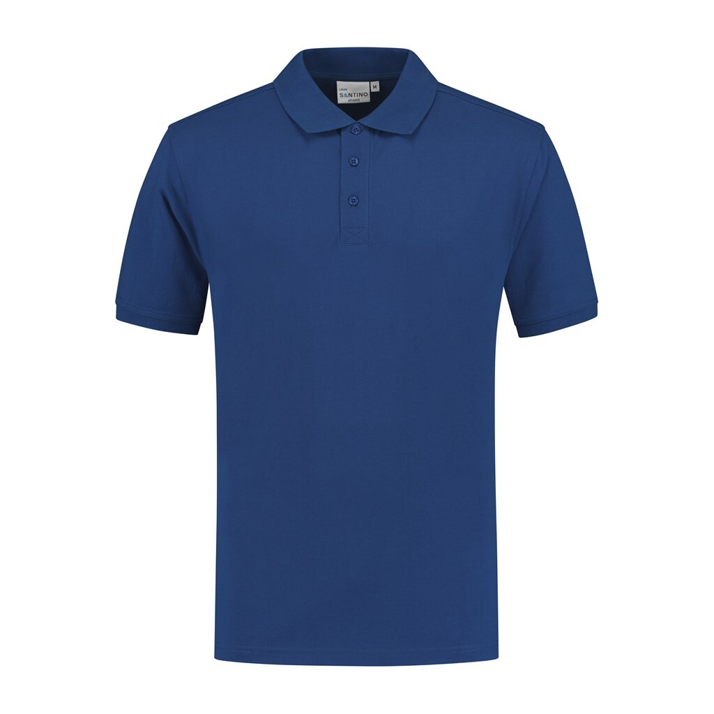 Leeds XXL SANTINO Advance Poloshirt Marine Blue mt.XXL (Unisex, Comfort Fit)