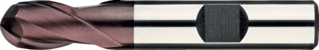Radiusfrees HSS-PM TiALN 36.228 DIN844B 16mm