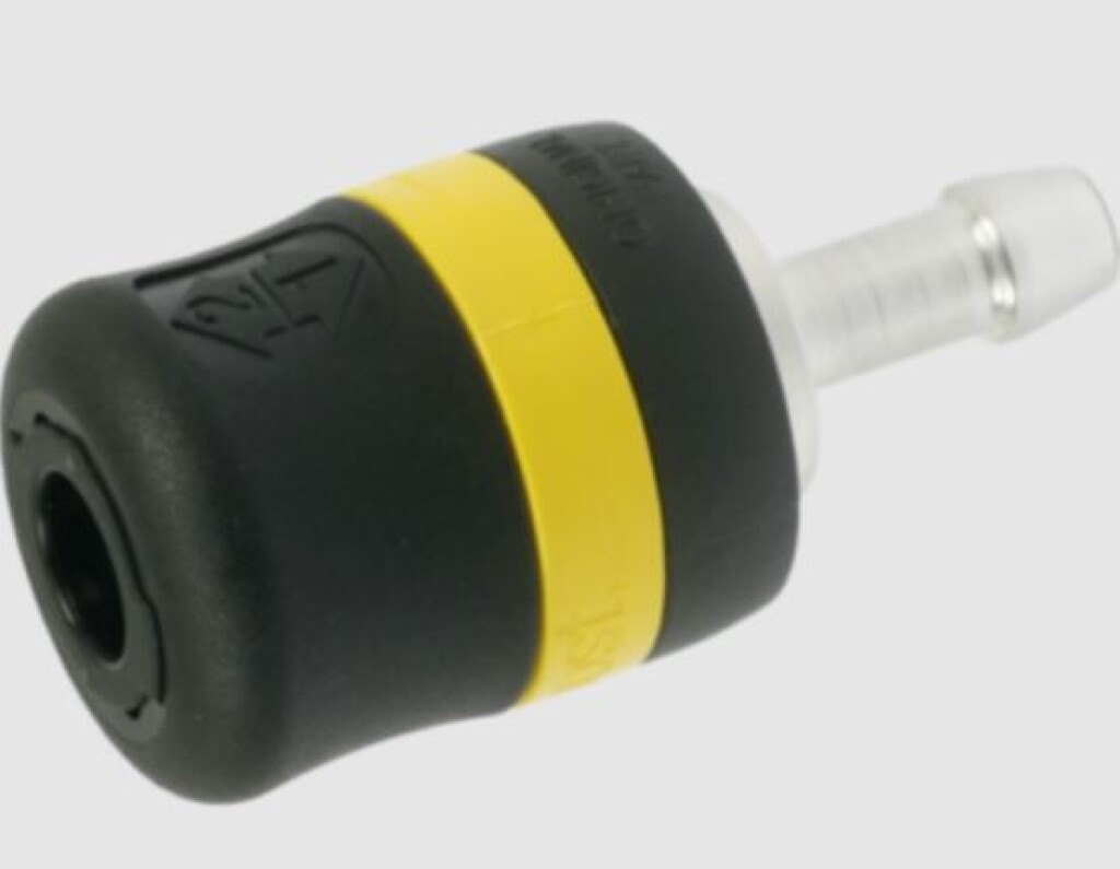 ASG06.1808 Prevost Veiligheidskoppeling grip geel slangpilaar 8mm (orion profiel)