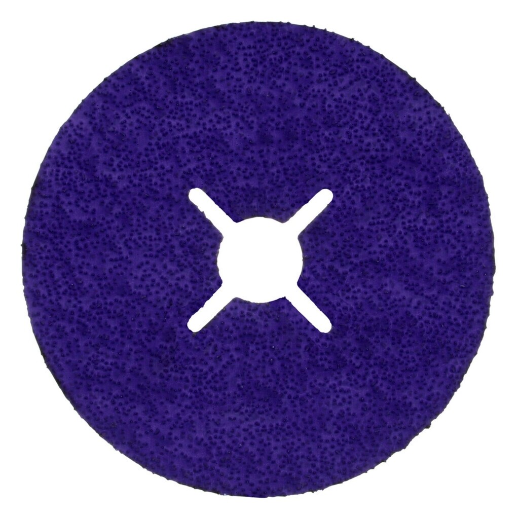 3M™ Cubitron™ 3 Fiberschijf gegroefd 1187C, 80+, 100mm x 16mm