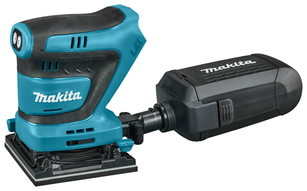 DBO481Z Makita 18V Handpalm vlakschuurmachine Zonder accu`s en lader, in doos