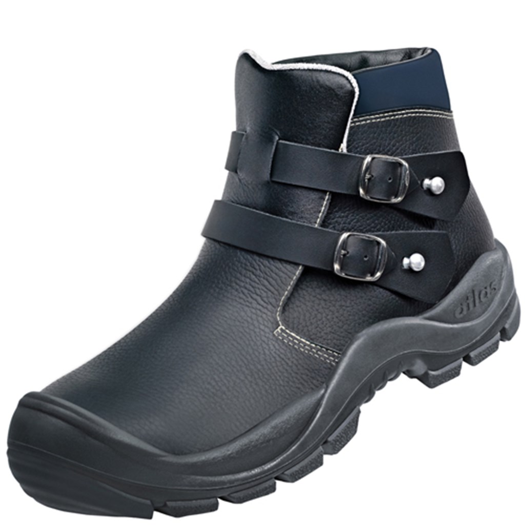 Duo Soft 765 2.0 HI HRO mt.44 Atlas Veiligheidsschoen, hoog model S3 SRC W10 zwart