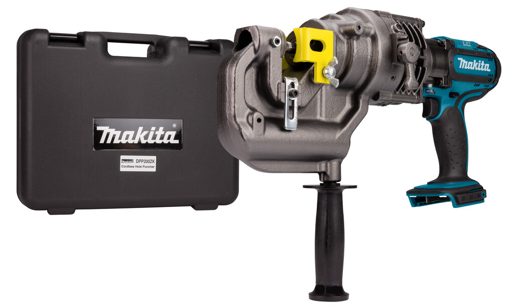 DPP200ZK Makita 18V Ponsmachine Zonder accu's en lader, in koffer