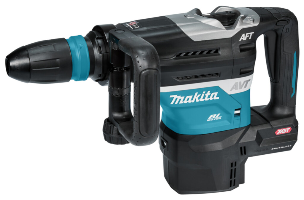 HR005GZ01 Makita 40V Max Combihamer Zonder accu's en lader, met AWS zender, in koffer