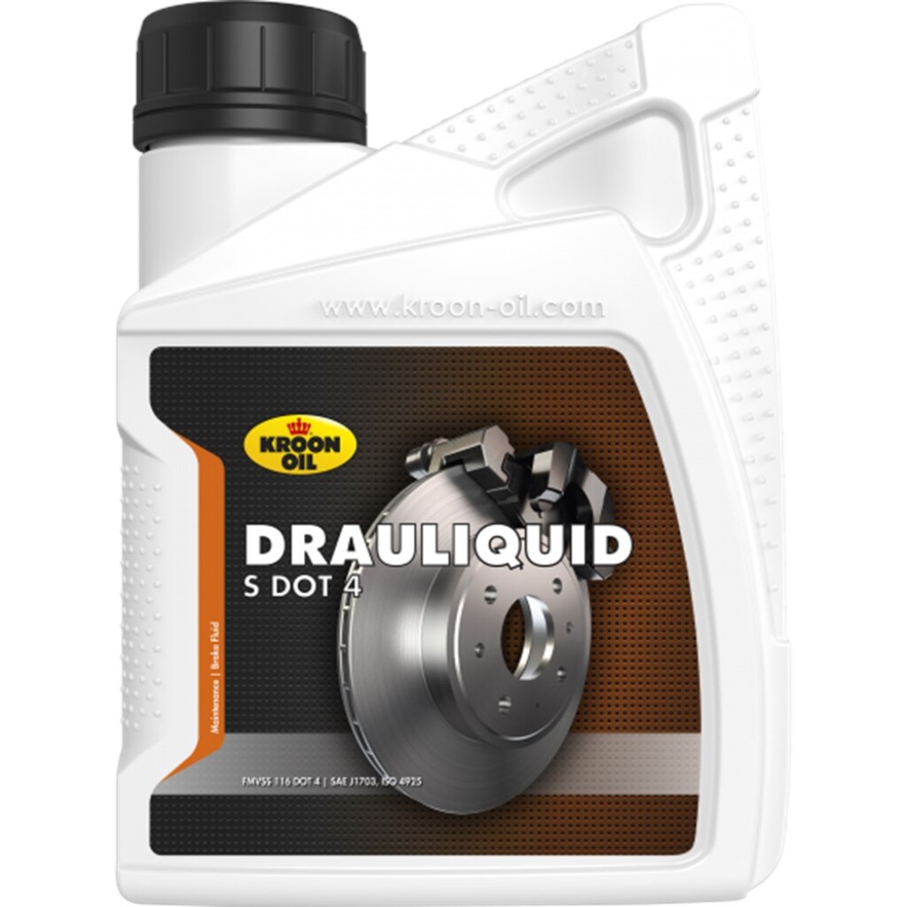 Drauliquid-S DOT 4 Kroon-Oil Remvloeistof 500ml flacon