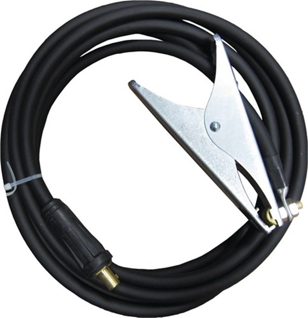 Massakabel geconfectioneerd  kabel-d. 25 mm² stekker KS 25 200 A kabellengte 5 m rubber ommanteld