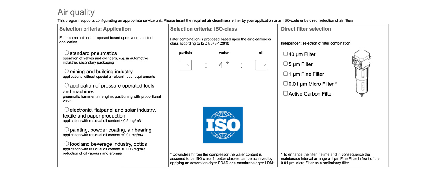 stel je luchtverzorging samen