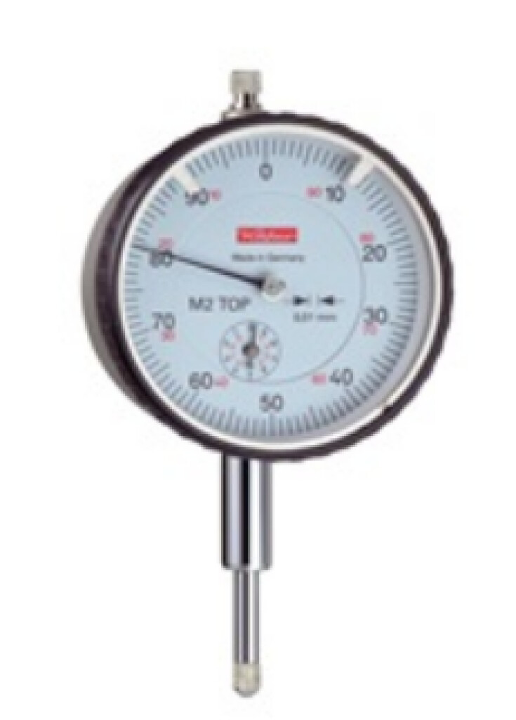 M3S 10032 Käfer Meetklok met stootbescherming DIN878 aflezing 0,01mm 5mm
