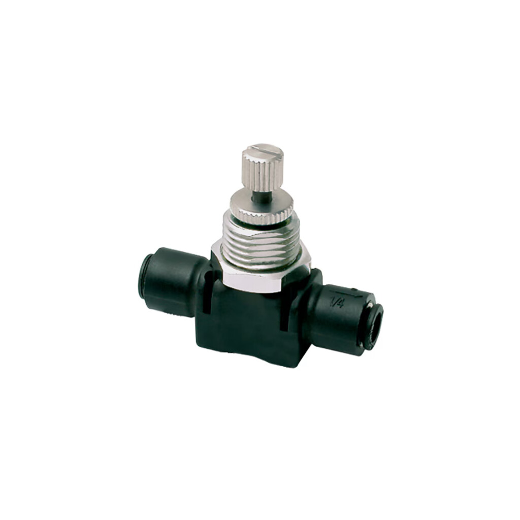 7776 06 00 Legris Snelheidsregelventiel in-line 6mm x 6mm