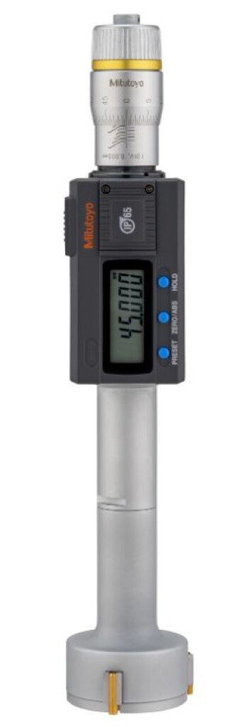 468-169 Mitutoyo HTD-50R Digimatic 3-Punts Binnenschroefmaat 40-50mm/0,001mm IP65, TIN