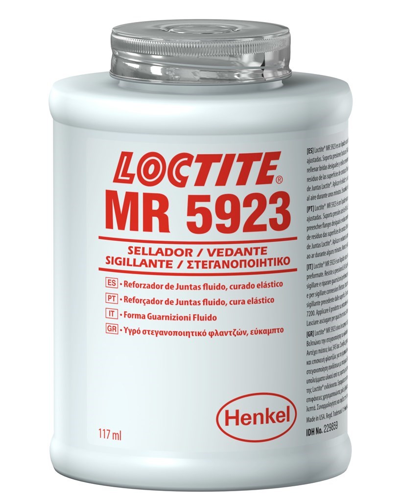 MR 5923 Loctite Pakkingverbeteraar , Vloeibaar Flexibel (3H) (vh Loctite 5923), 117ml.